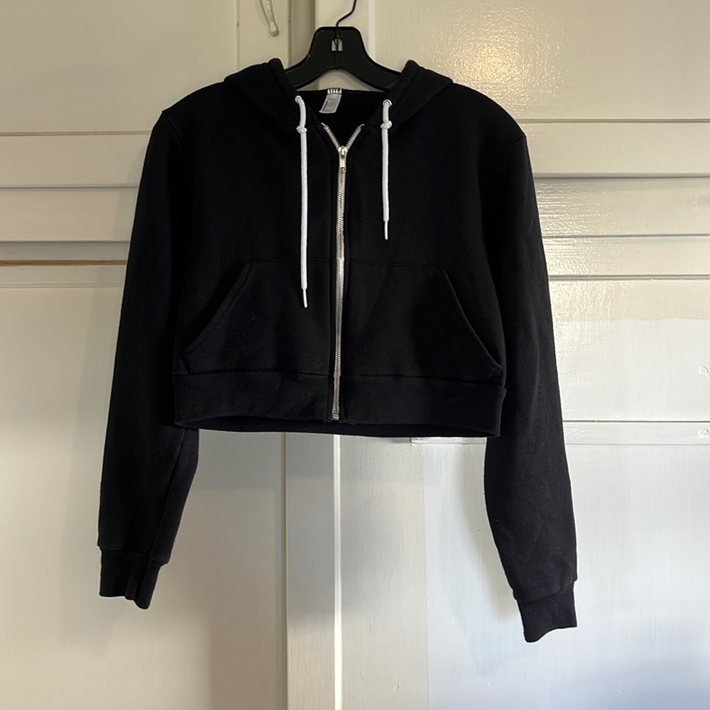 American Apparel cropped hoodie